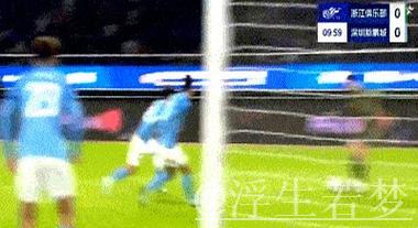 布彭扎头球轻蹭 童磊右路助攻破门